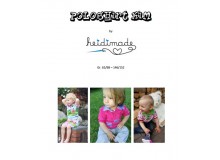Poloshirt Kim - Freebook von heidimade 